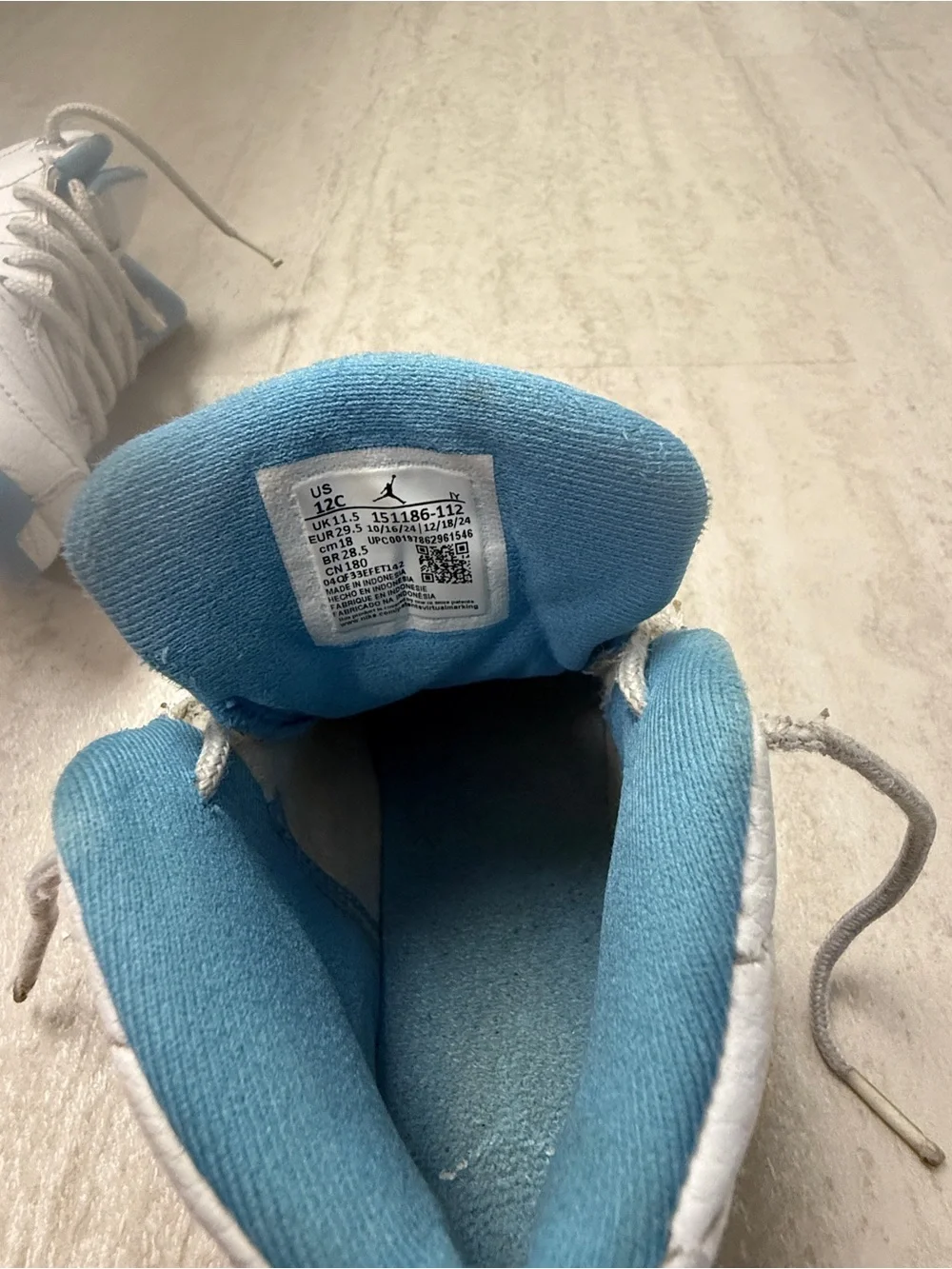 Air Jordan Sneakers Toddler Air Jordan 12 Retro TD melo shoes
